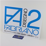 ALBUM FABRIANO F2 CM. 24 X 33 QUADRETTATO 5MM. FG.10 GR.110