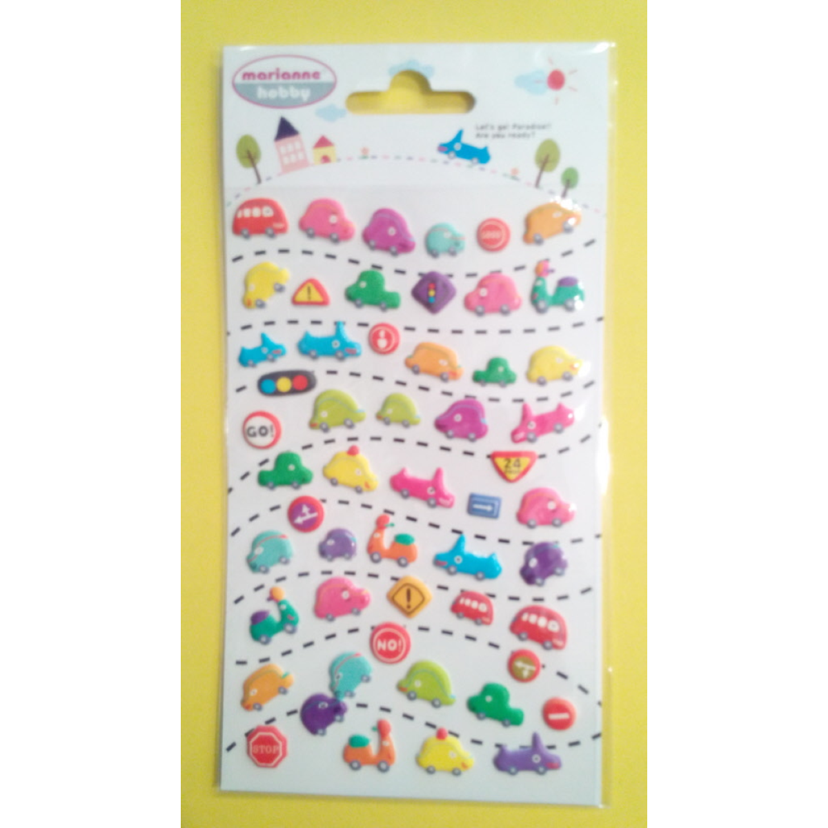 STICKERS 3395-261 VEICOLI IN RILIEVO