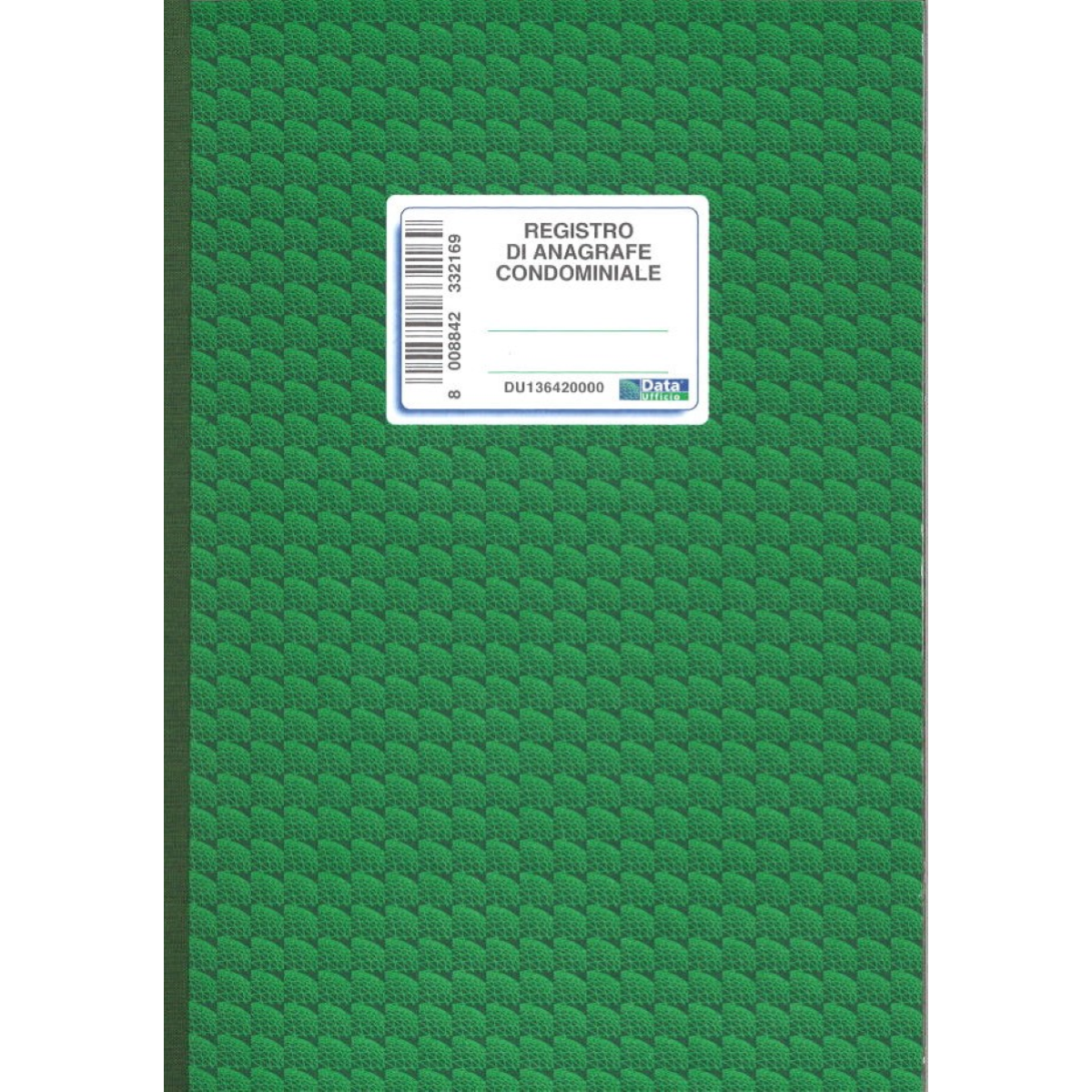 REGISTRO DU136420000 A5 DI ANAGRAFE CONDOMINIALE