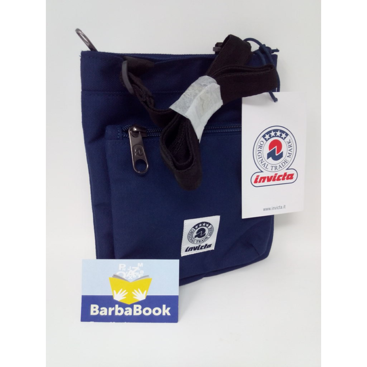 TRACOLLINA INVICTA LESSEN SHOULDER BLU SCURO