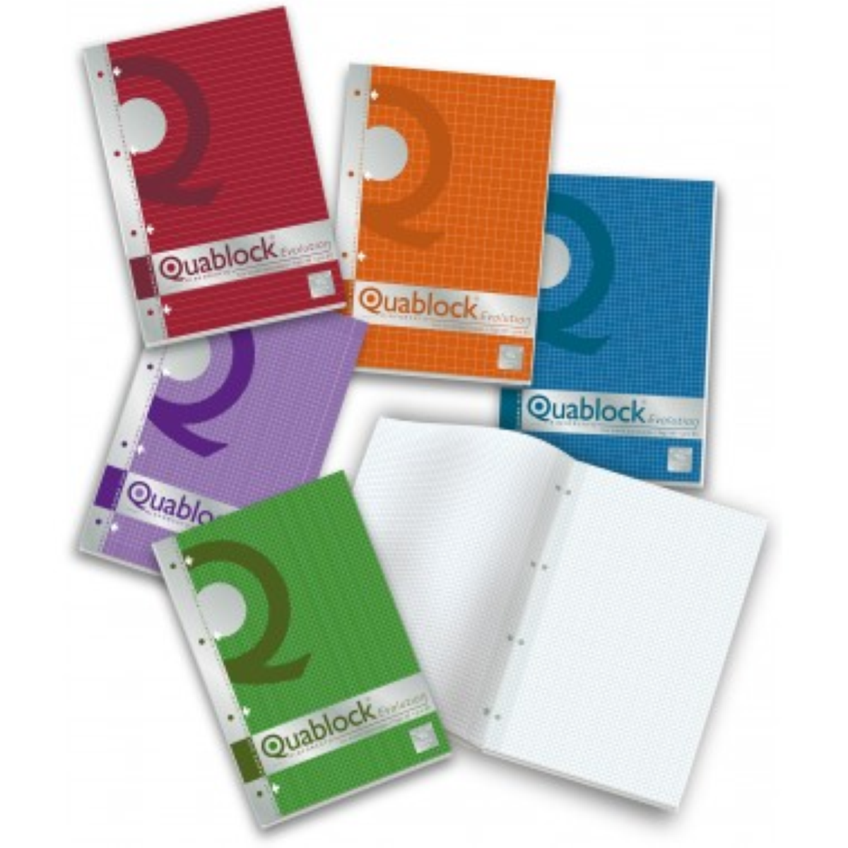 QUABLOCK A4 EVOLUTION 40 FOGLI GR.80 PIGNA 1R