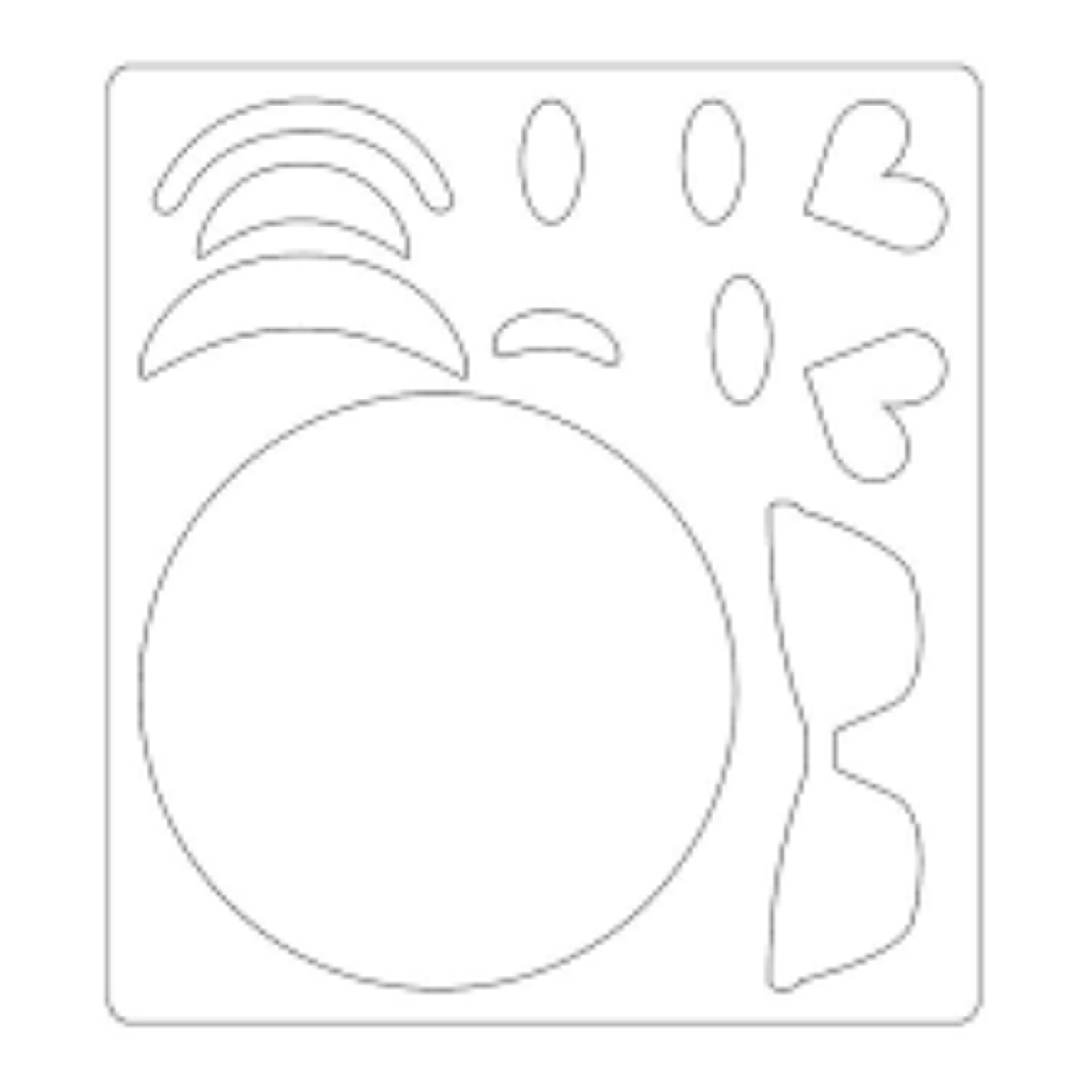 FUSTELLA SIZZIX 662821 EMOJIS BIGZ