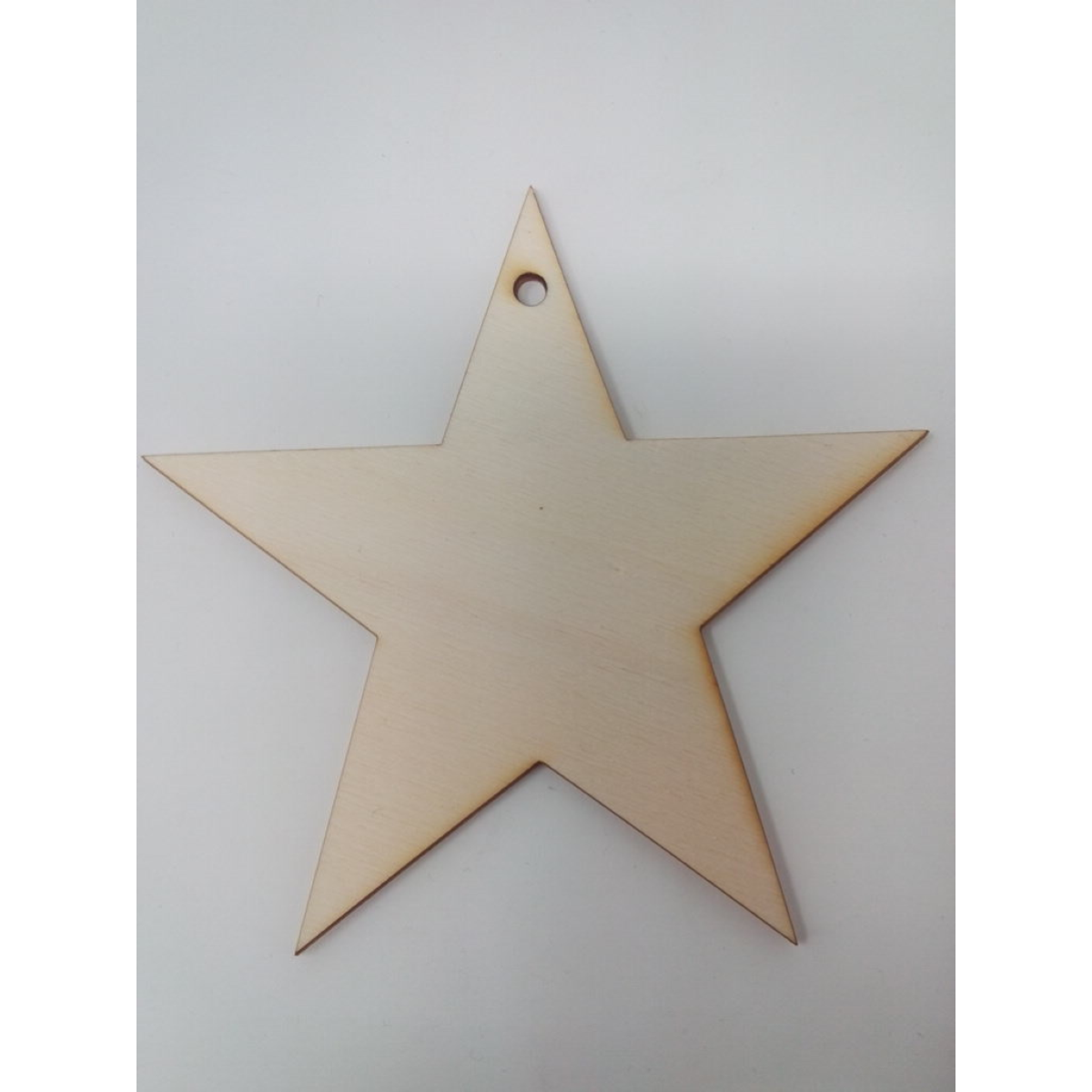 SAGOMA LEGNO DE10556 STELLA SPESSORE MM.3 CM. 10,5 X 10,5