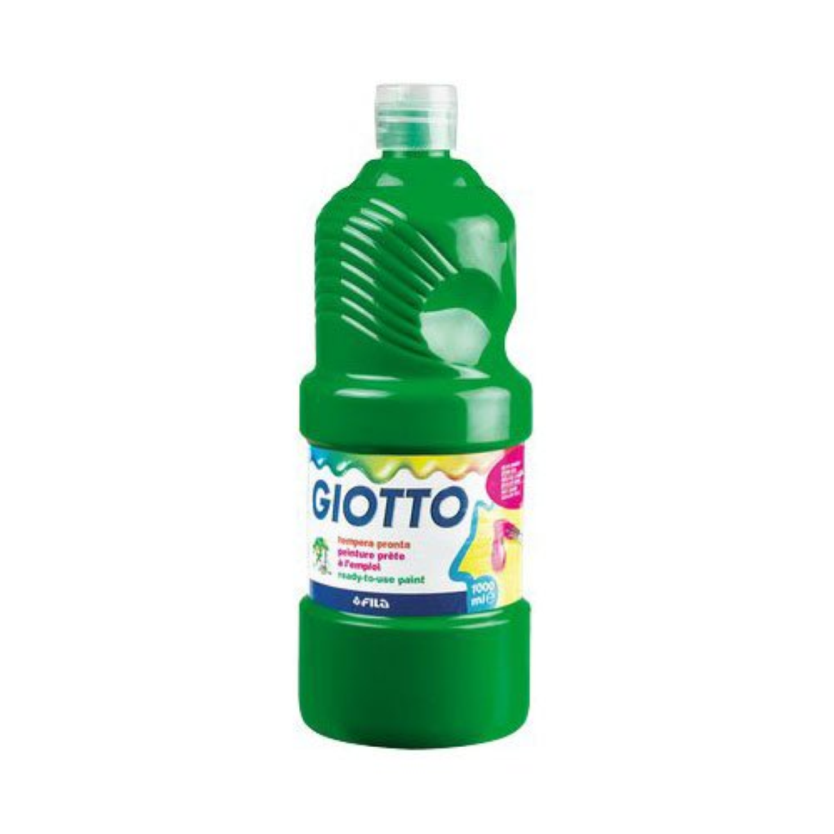 TEMPERA GIOTTO ML.1000 VERDE 12 FILA ART. F533412