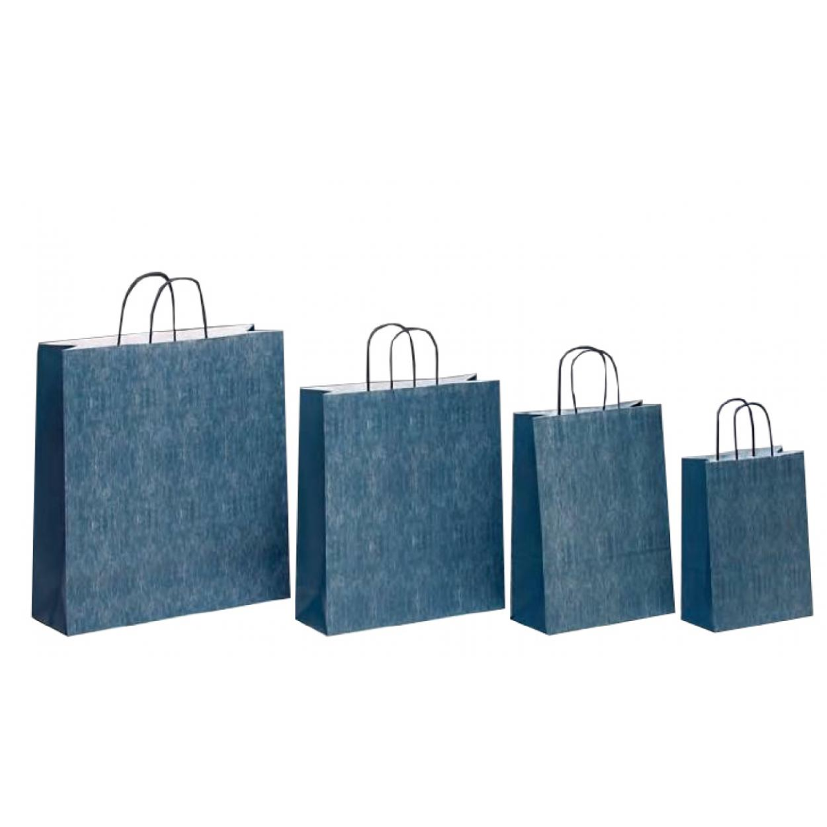 SHOPPER CM.27 X 12 X 37 FANTASIA JEANS BLU