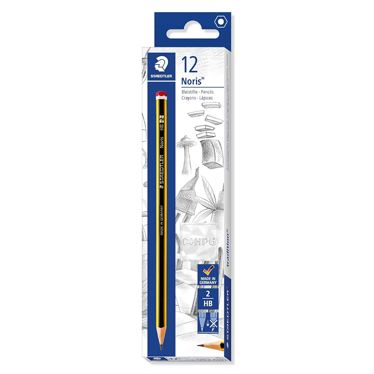 SET 12 PEZZI MATITA NORIS 