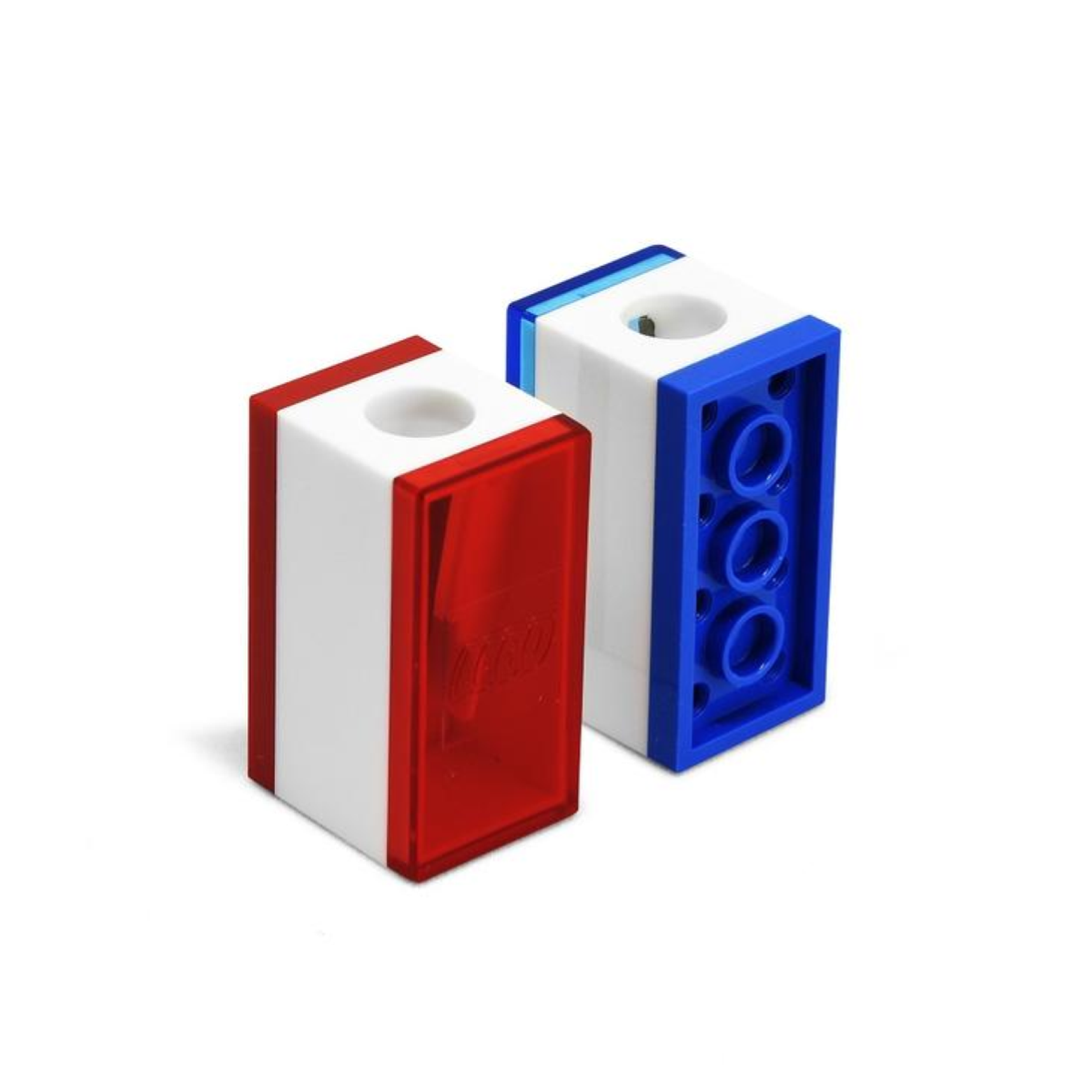 SET 2 TEMPERAMATITE LEGO BLU ROSSO ART.51496