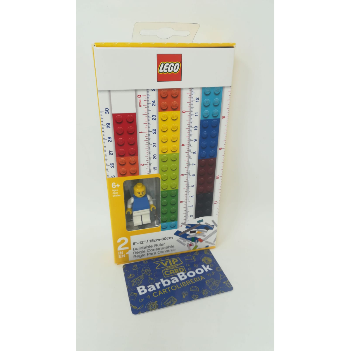 SET RIGHELLO COSTRUIBILE + MINIFIGURE LEGO ART.52558