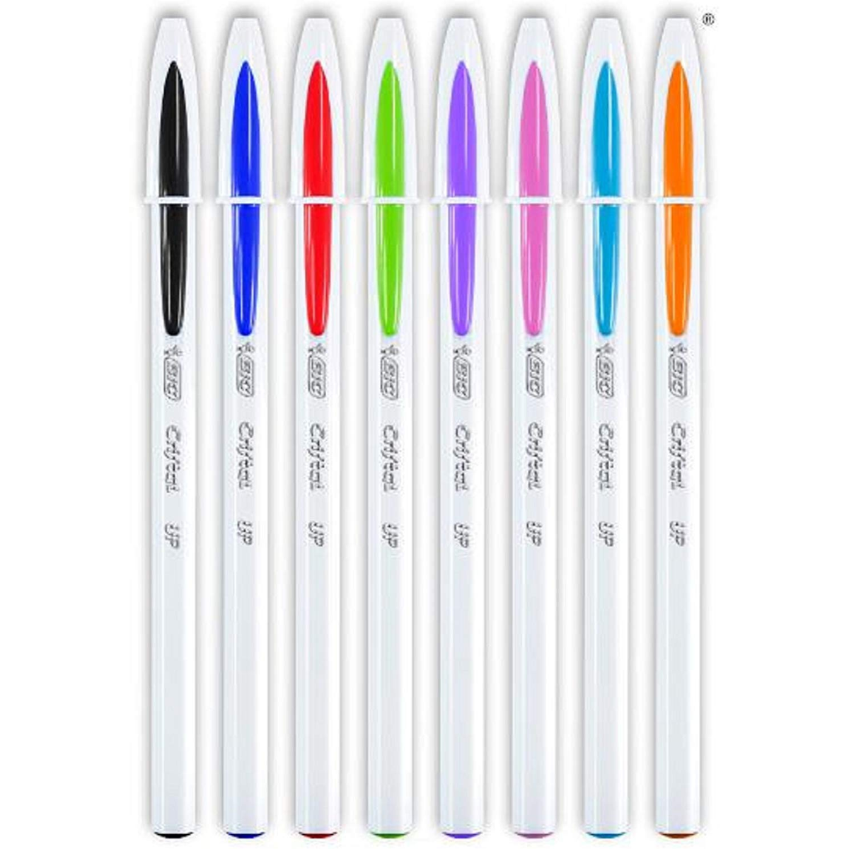 PENNA BIC CRISTAL UP BICOLOR MM.1,2 FUN CON TAPPO