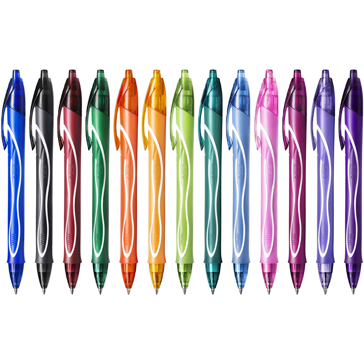 PENNA BIC GELOCITY QUICK-DRY RT MM.0,7 SCATTO ROSSA