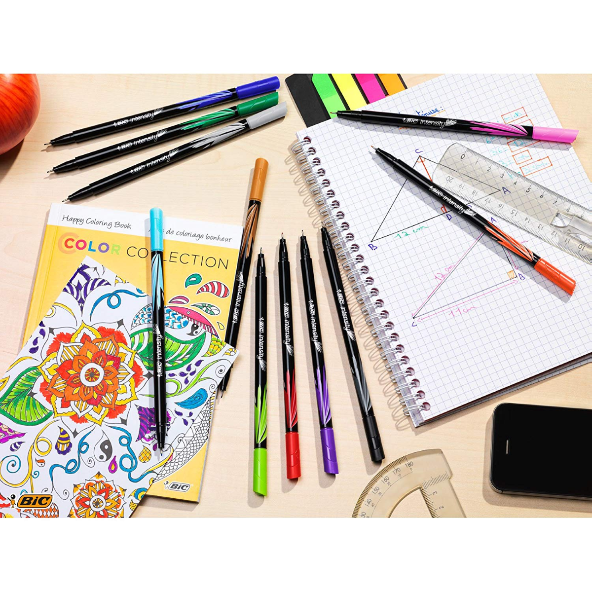 PENNA BIC INTENSITY FINELINER MM.0,4 COLORE VERDE