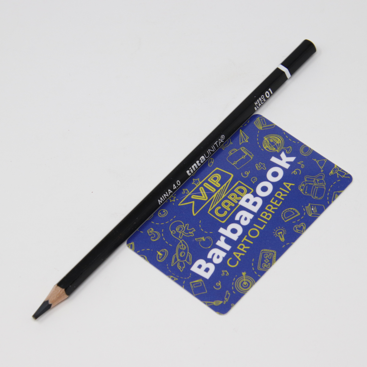 PASTELLO TINTA UNITA MINA MM.4,0 POOL OVER SFUSO 01 NERO