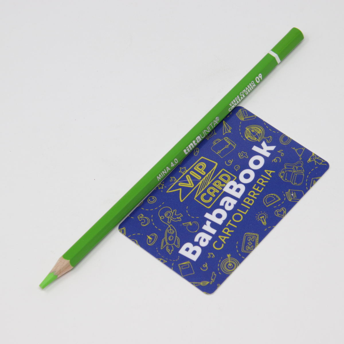 PASTELLO TINTA UNITA MINA MM.4,0 POOL OVER SFUSO 09 VERDE CINABRO