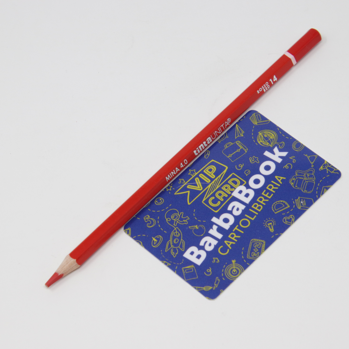 PASTELLO TINTA UNITA MINA MM.4,0 POOL OVER SFUSO 14 ROSSO