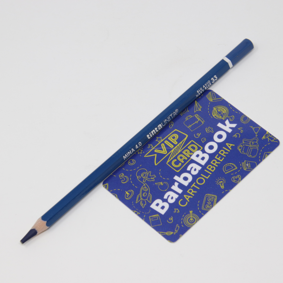 PASTELLO TINTA UNITA MINA MM.4,0 POOL OVER SFUSO 33 BLU AVIO