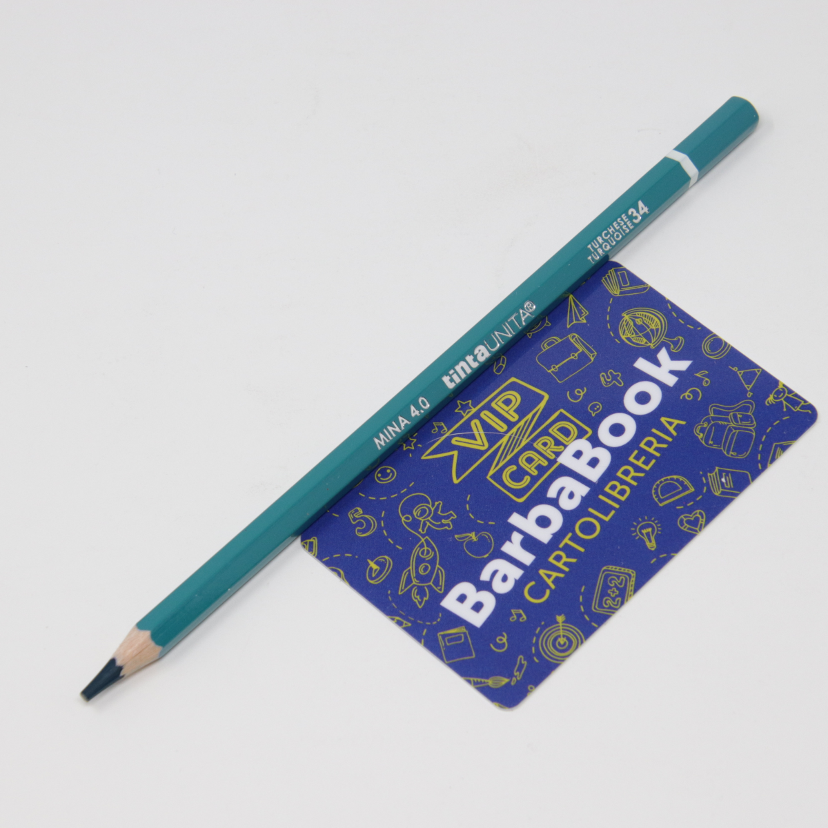 PASTELLO TINTA UNITA MINA MM.4,0 POOL OVER SFUSO 34 TURCHESE