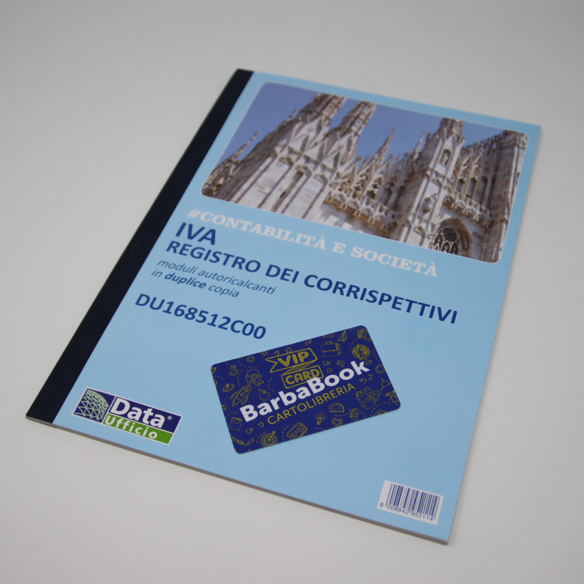 REGISTRO CORRISPETTIVI DU168512C00 2 COPIE 12 MESI