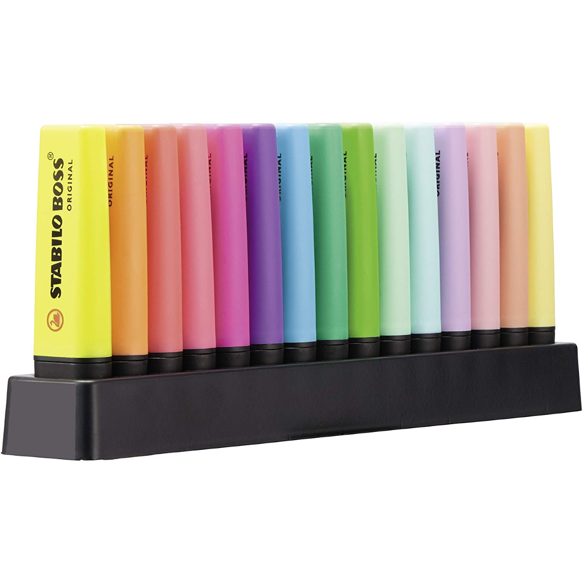 SET 15 EVIDENZIATORI STABILO BOSS ORIGINAL + PASTEL 7015-01