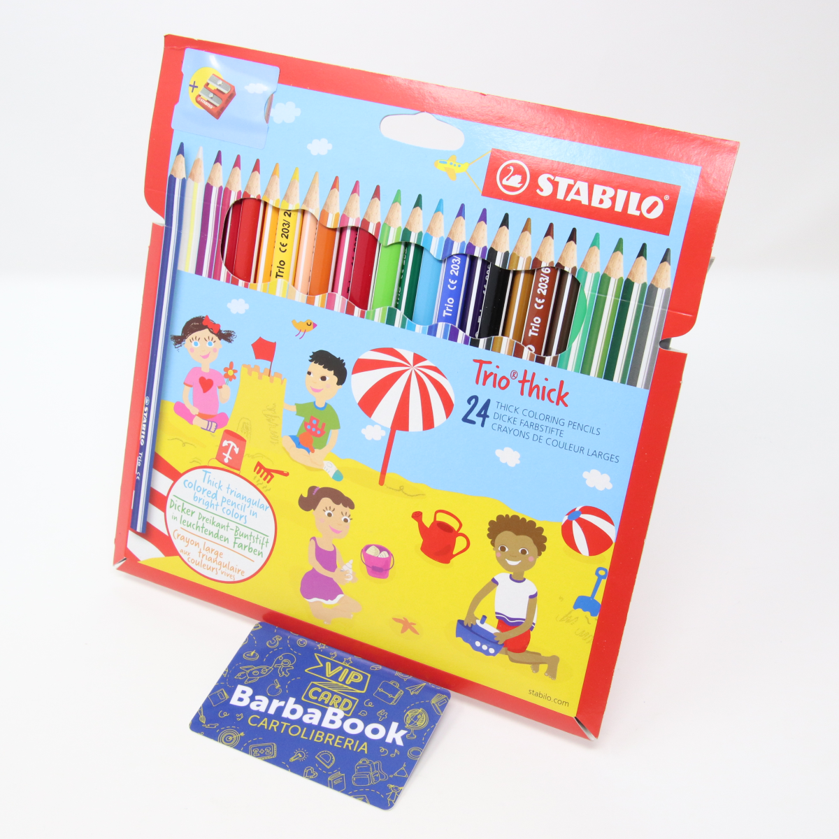 PASTELLI STABILO TRIO THICK 203/2-24 IN CONFEZIONE 24 COLORI
