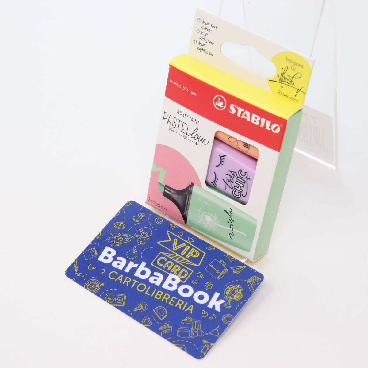 SET 3 EVIDENZIATORI STABILO BOSS MINI PASTELLOVE ART. 07/03-47