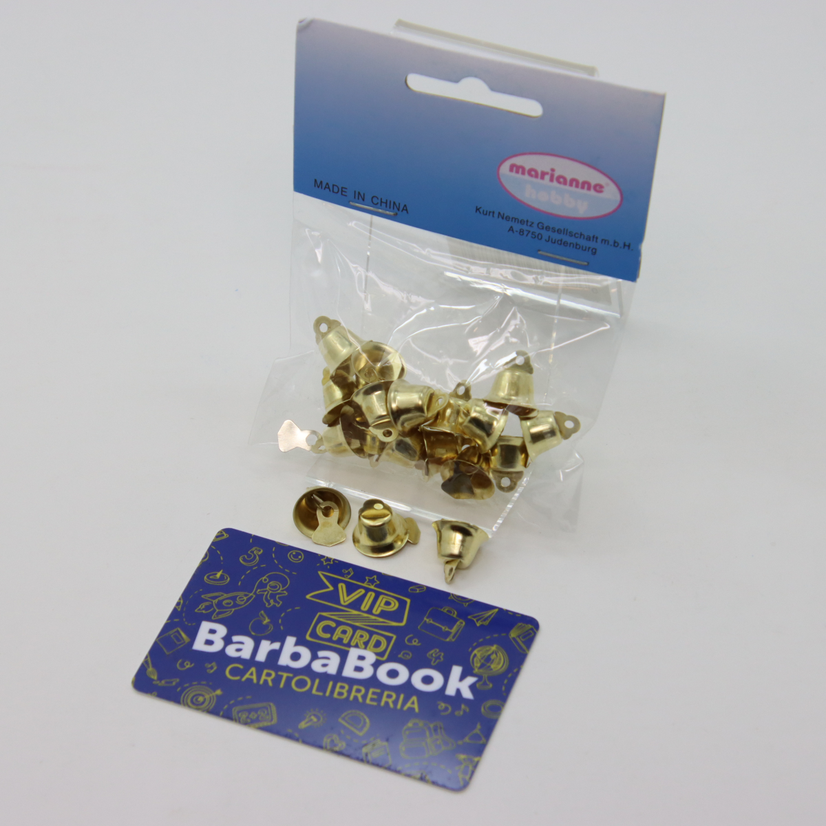 SET 15 CAMPANELLE MM.15 ORO ART.759-75