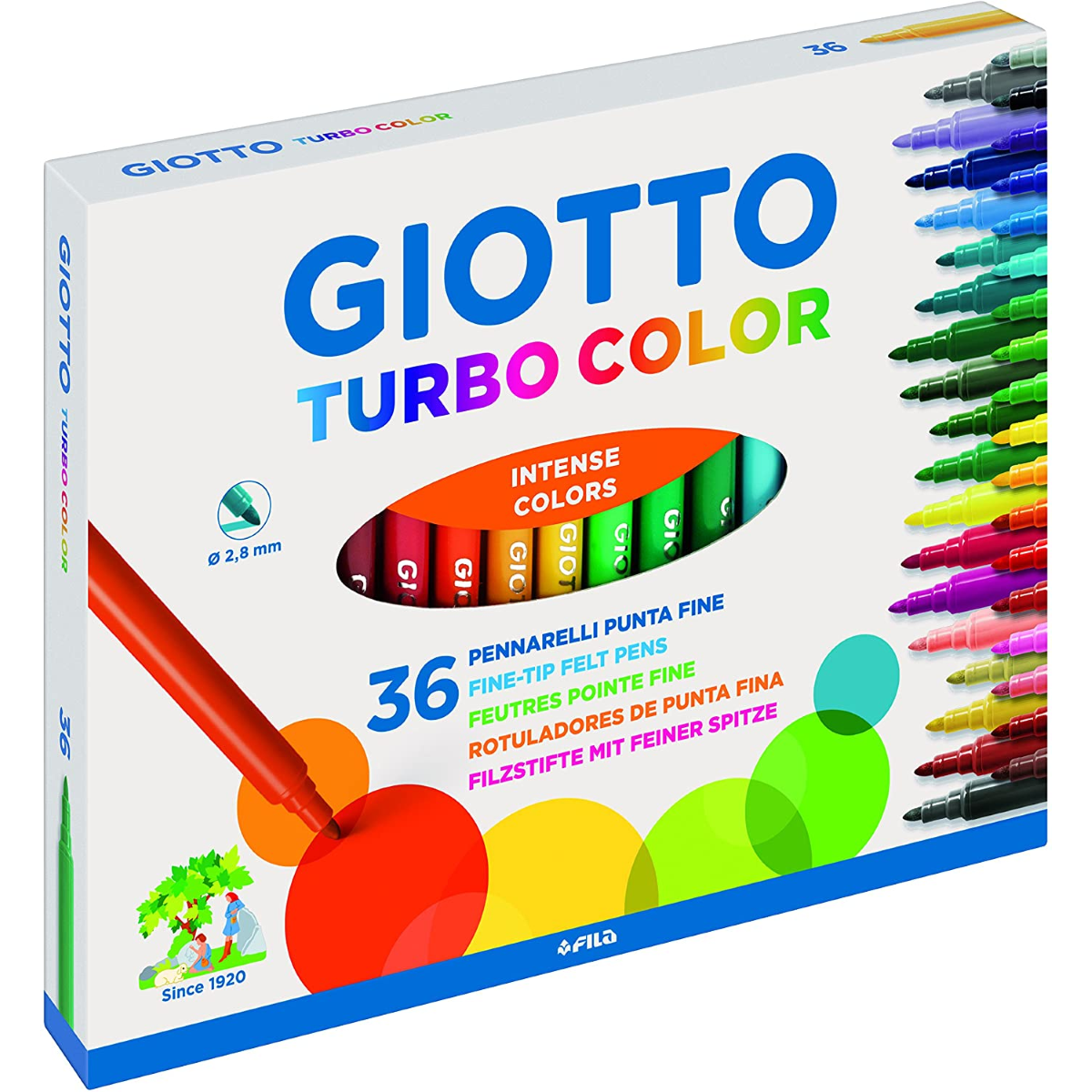 PENNARELLI TURBOCOLOR GIOTTO 36 COLORI ART. F418000