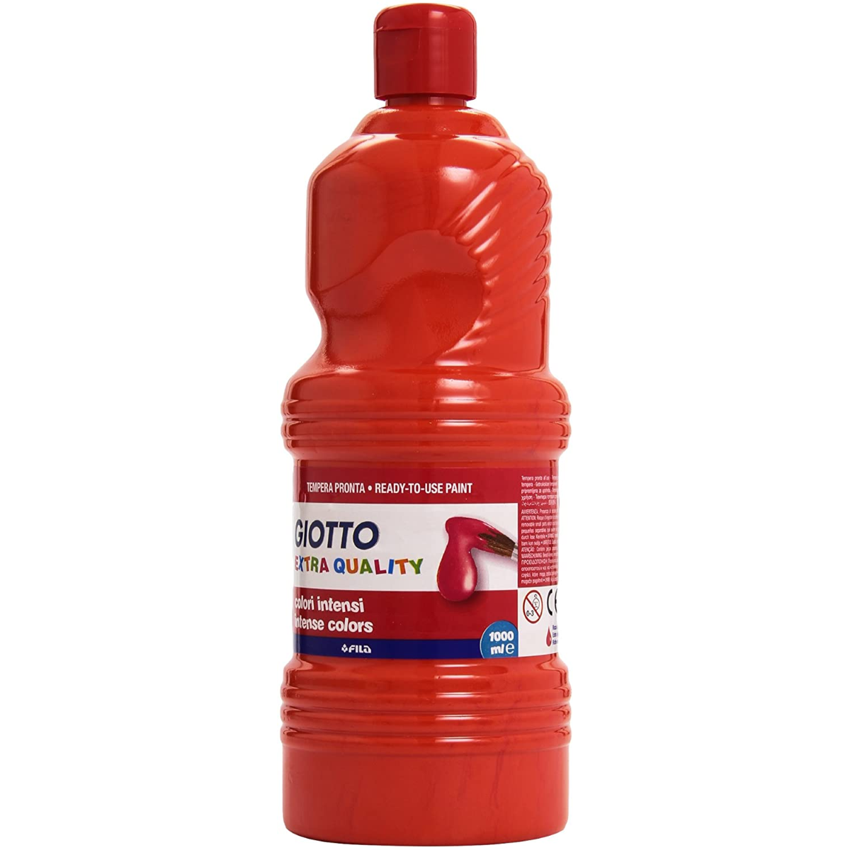 TEMPERA GIOTTO ML.1000 ROSSO VERMIGLIONE 07 FILA ART. F533407
