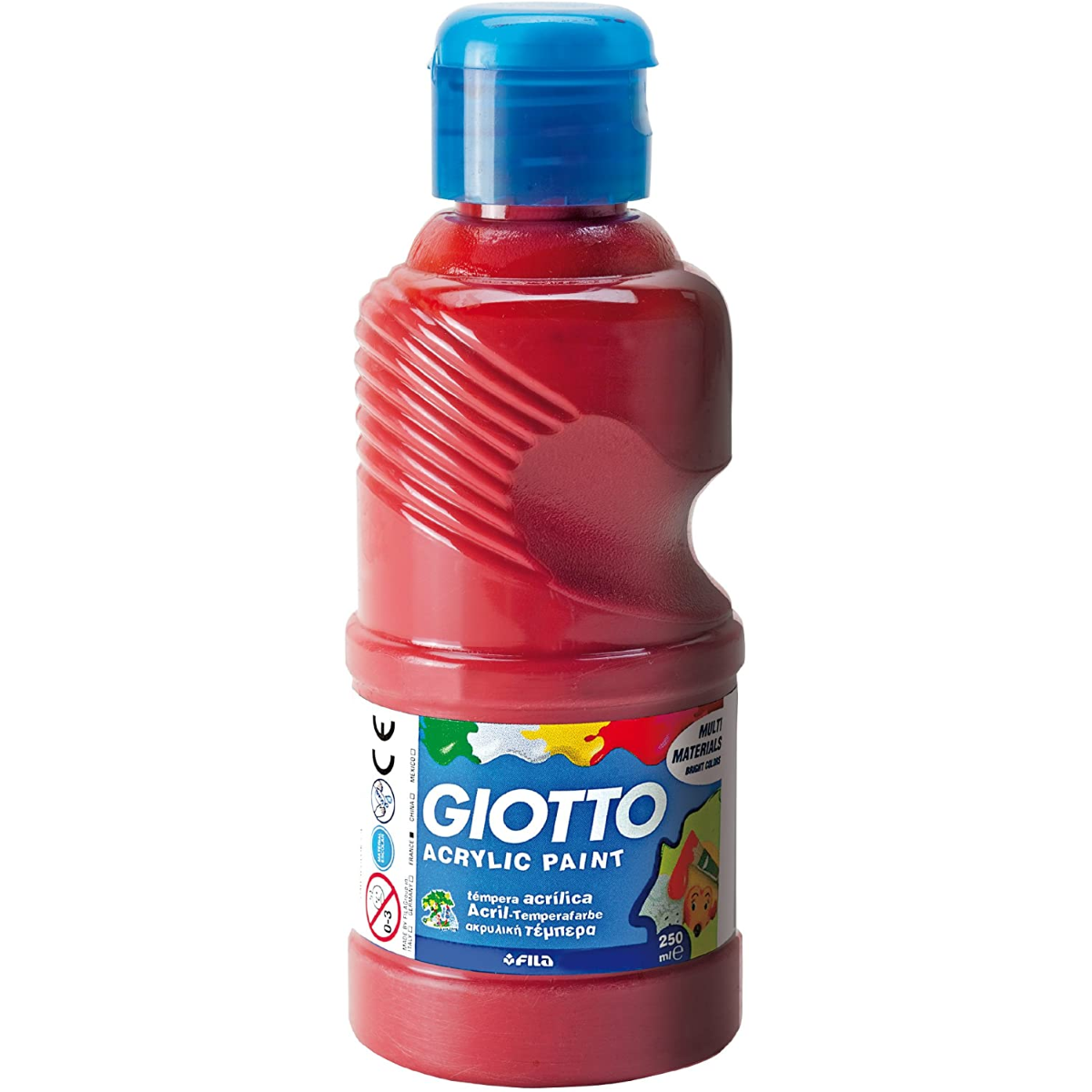 TEMPERA ACRILICA ML.250 GIOTTO 08 ROSSO