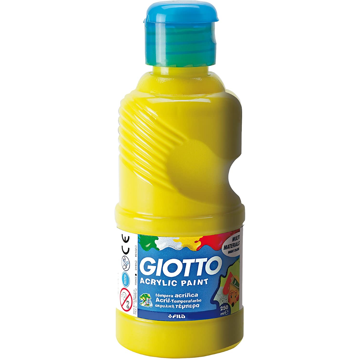 TEMPERA ACRILICA ML.250 GIOTTO 02 GIALLO