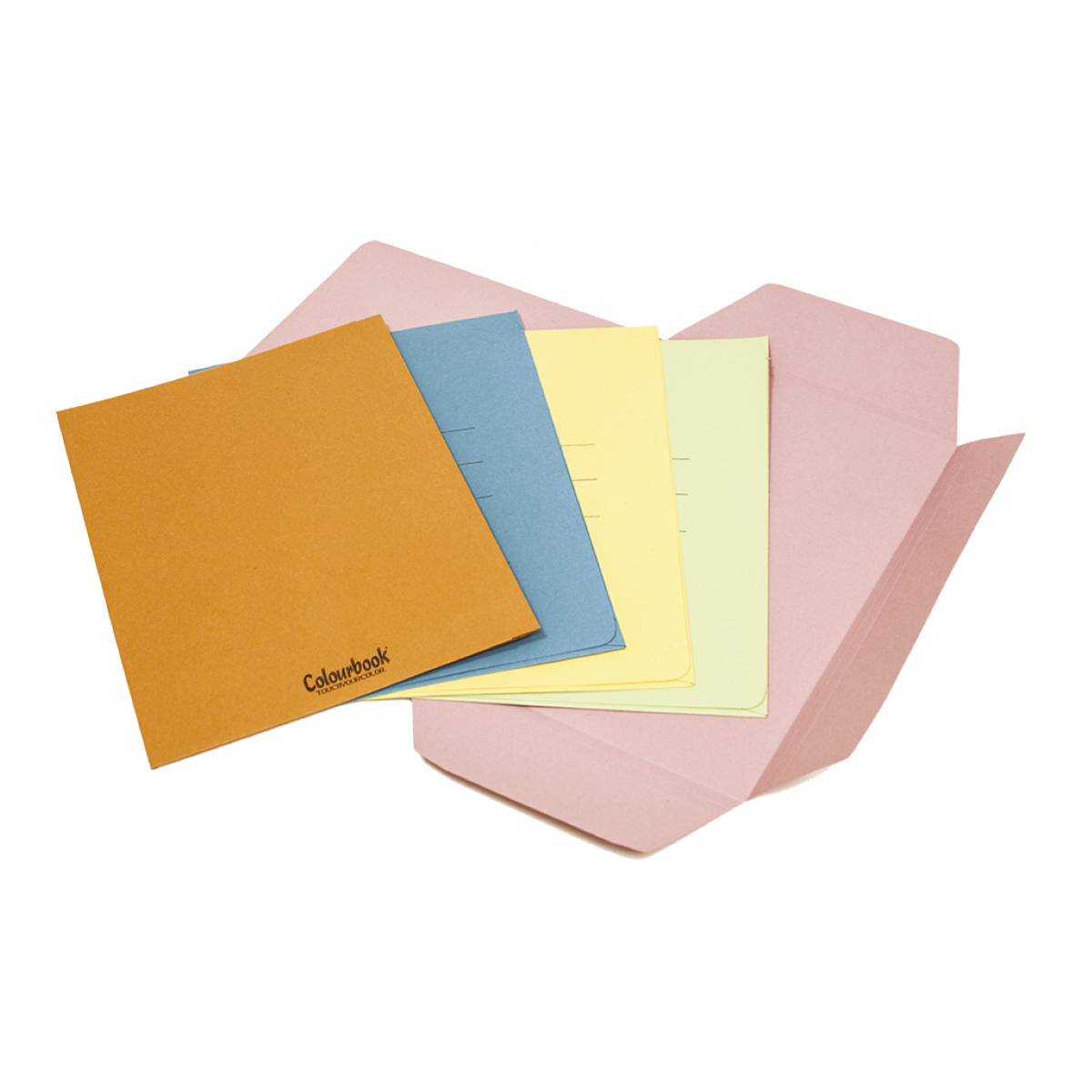 CARTELLINA DI CARTA 3 LEMBI COLOURBOOK ART. 200