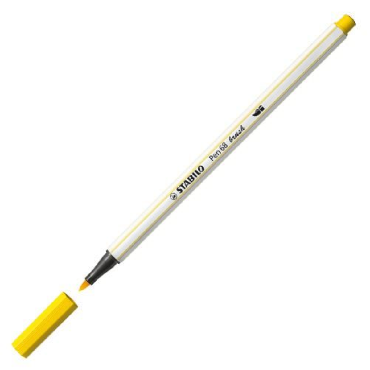 PENNA STABILO PEN 68 BRUSH 568/44 GIALLO