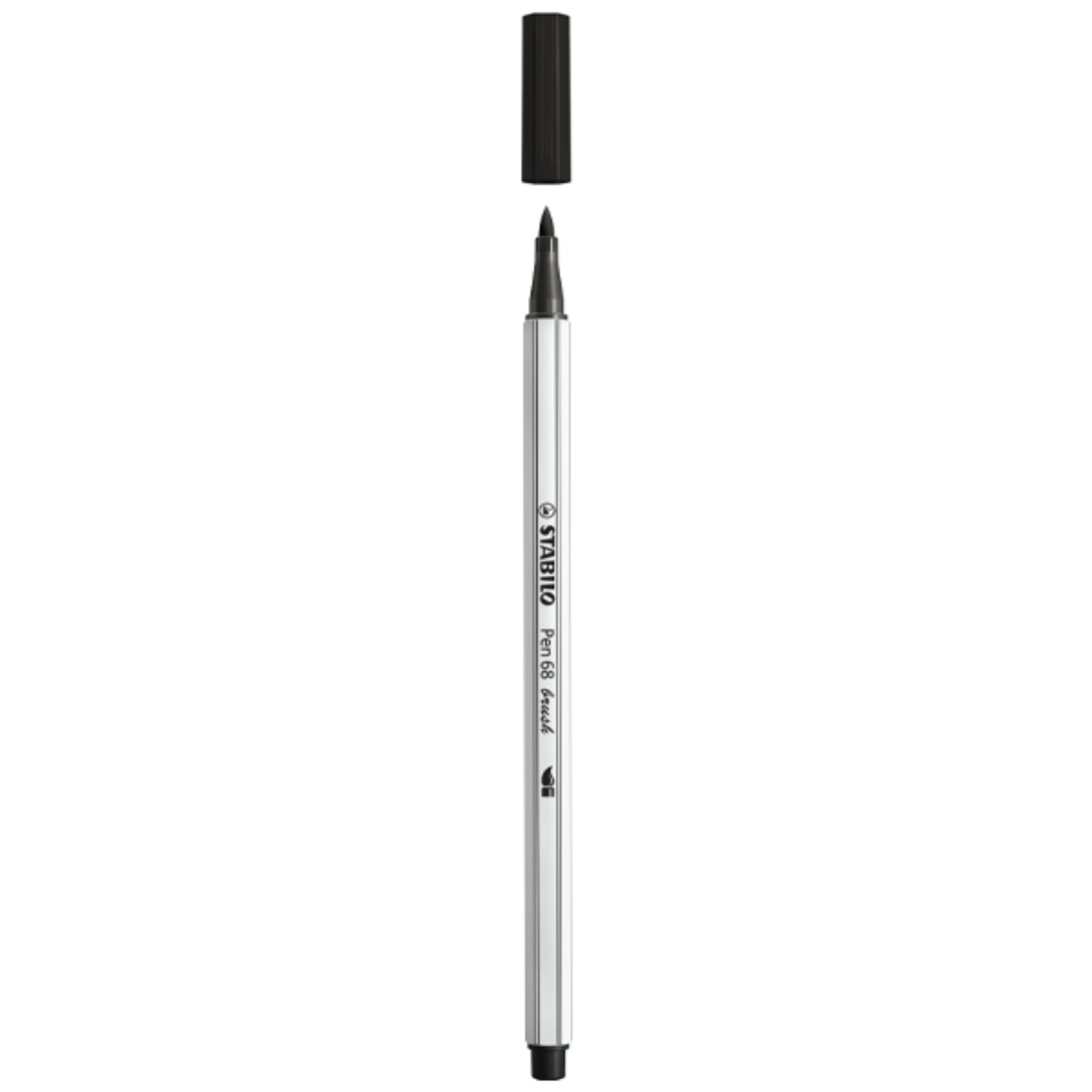 PENNA STABILO PEN 68 BRUSH 568/46 NERO