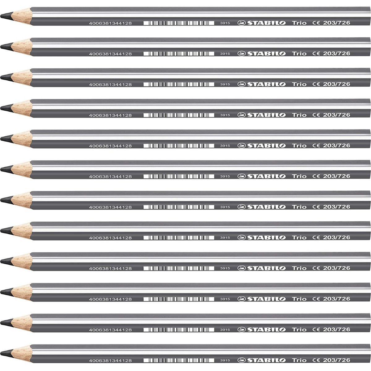 PASTELLO STABILO TRIO THICK 203/726 COLORE GRIGIO