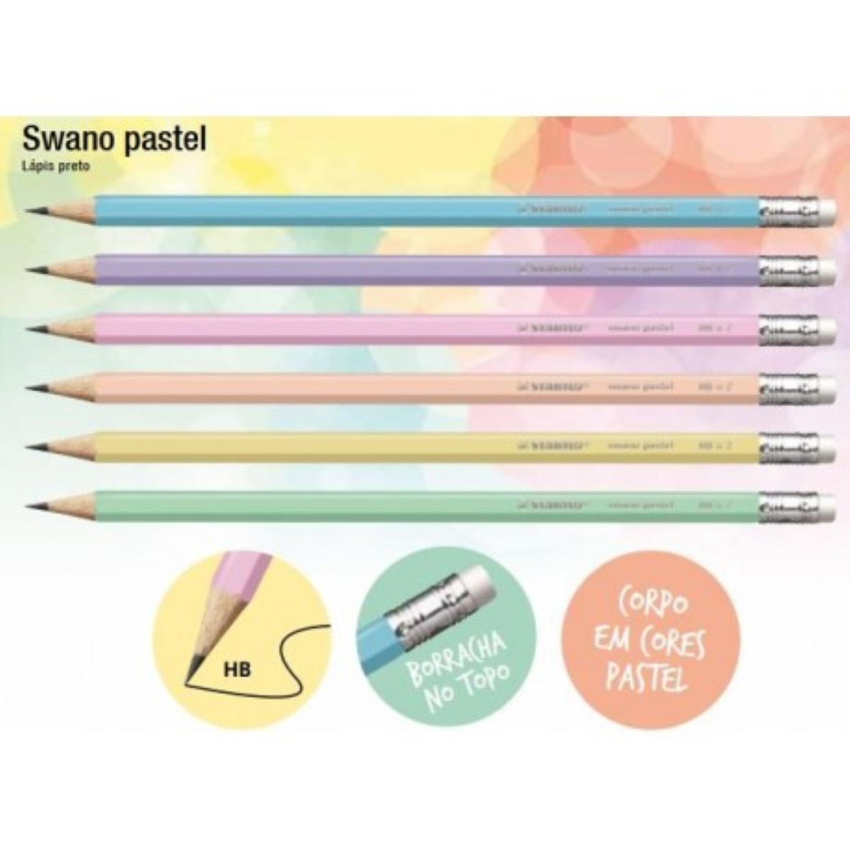 MATITA SWANO PASTEL HB ART. 4908