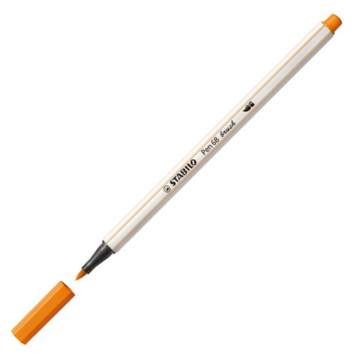 PENNA STABILO PEN 68 BRUSH 568/54 ARANCIONE