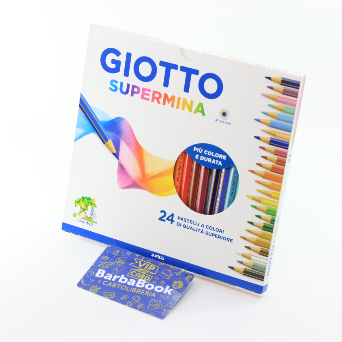 PASTELLI GIOTTO SUPERMINA 24 COLORI F235800