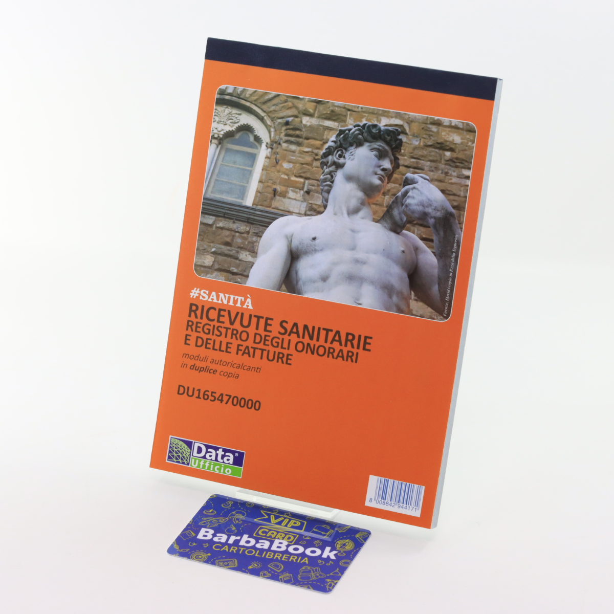 BLOCCO RICEVUTE SANITARIE DU165470000 A5 2 COPIE