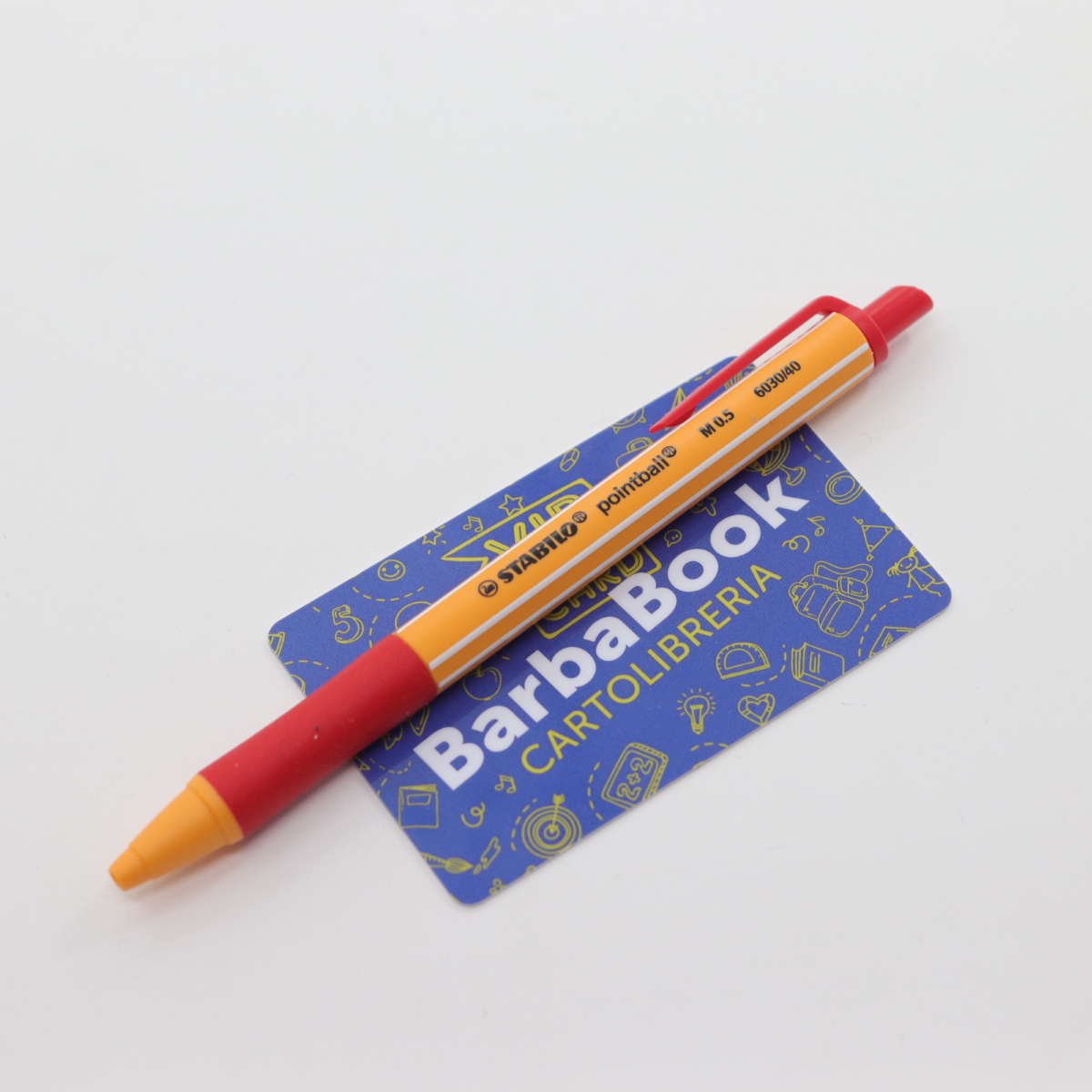 PENNA STABILO POINTBALL MM. 0,5 SCATTO 6030/40 ROSSO