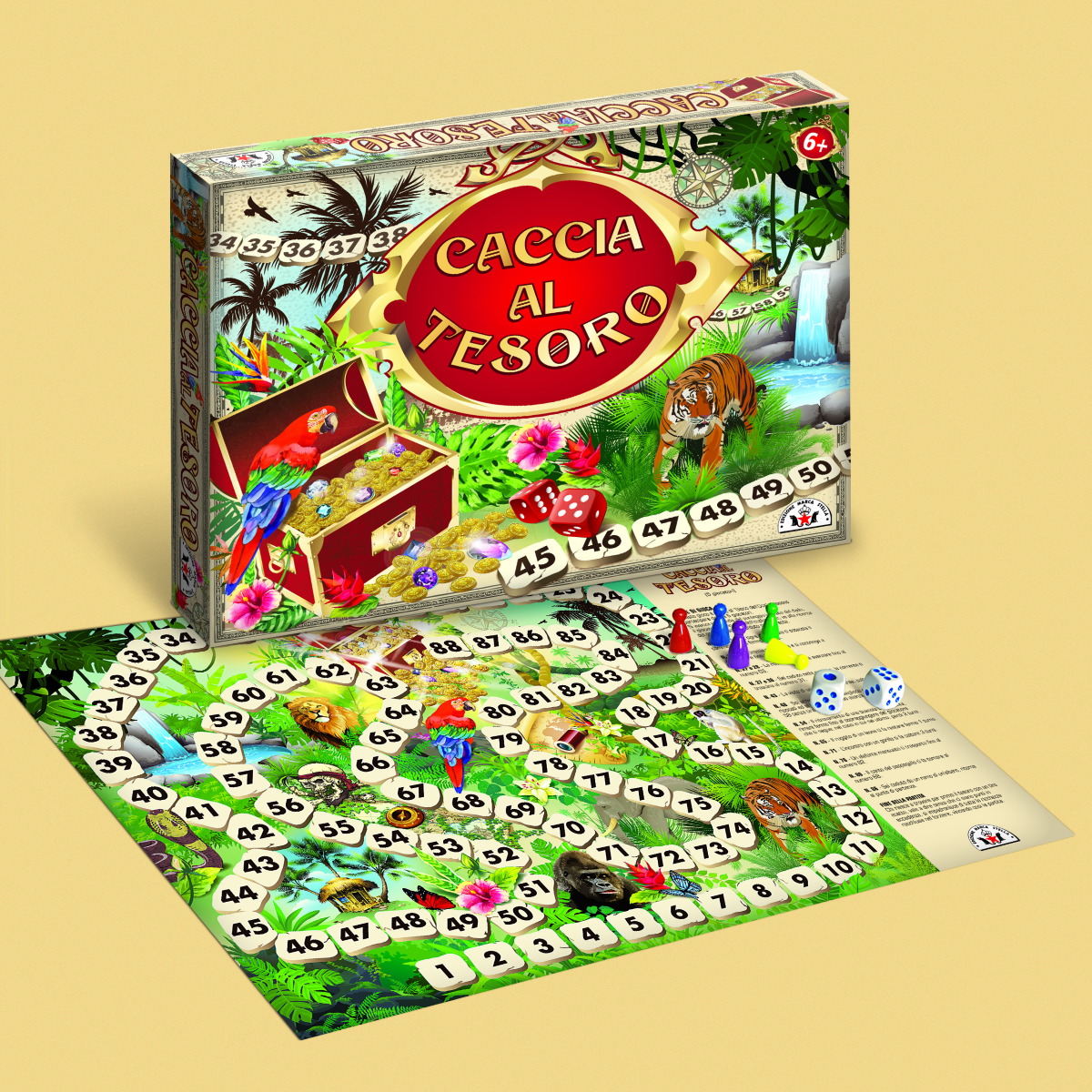 SET GIOCO CACCIA AL TESORO 6+ ANNI