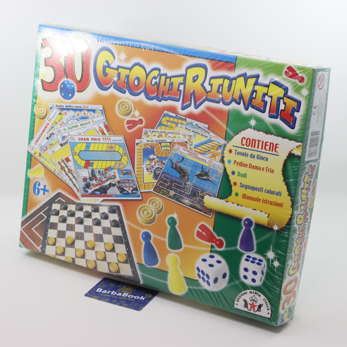 SET 30 GIOCHI RIUNITI 6+ ANNI