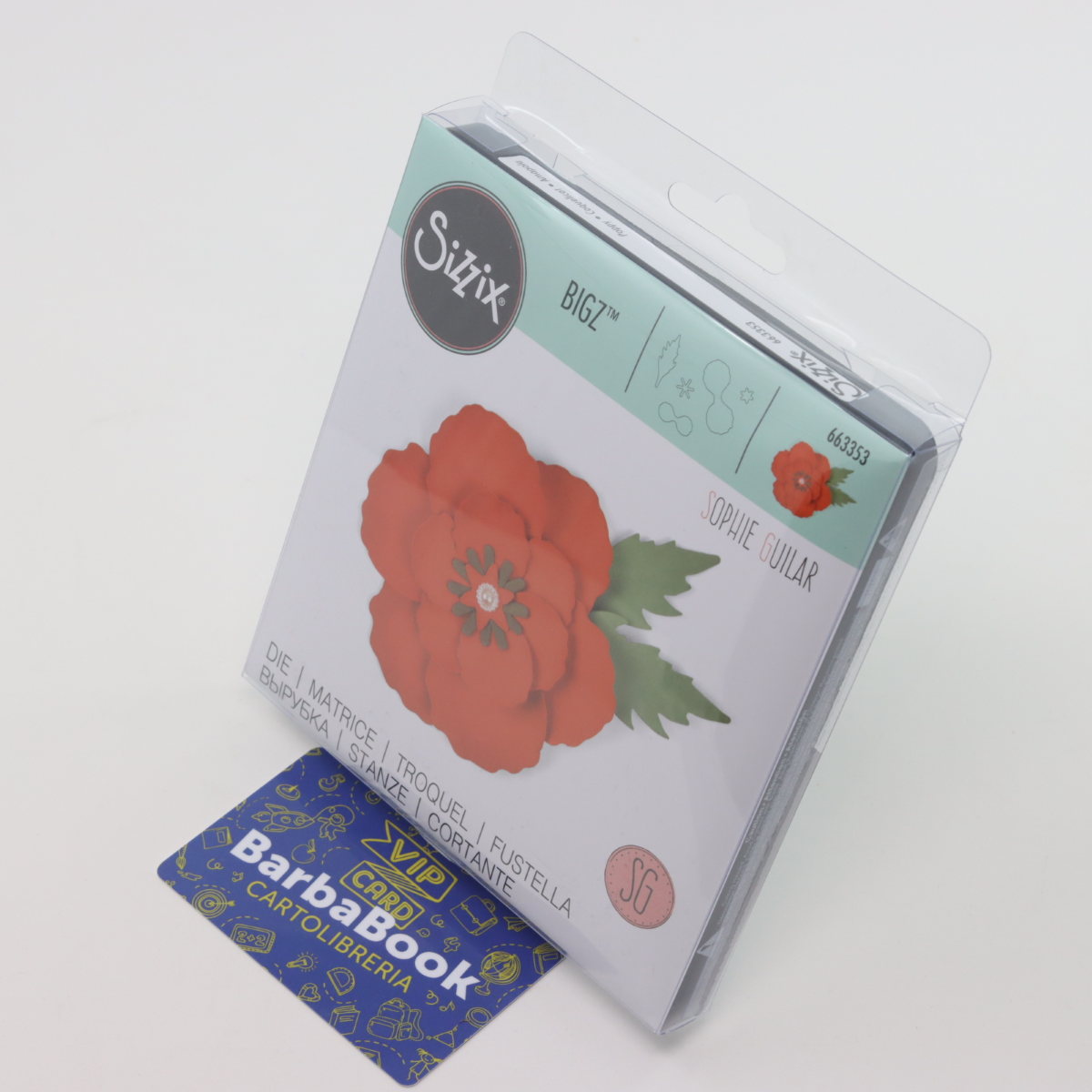 ROSSO IN FELTRO SIZZIX DIE CUT Poppy Kit Crea una completa Fiore & FOGLIE GIARDINO Bloom 