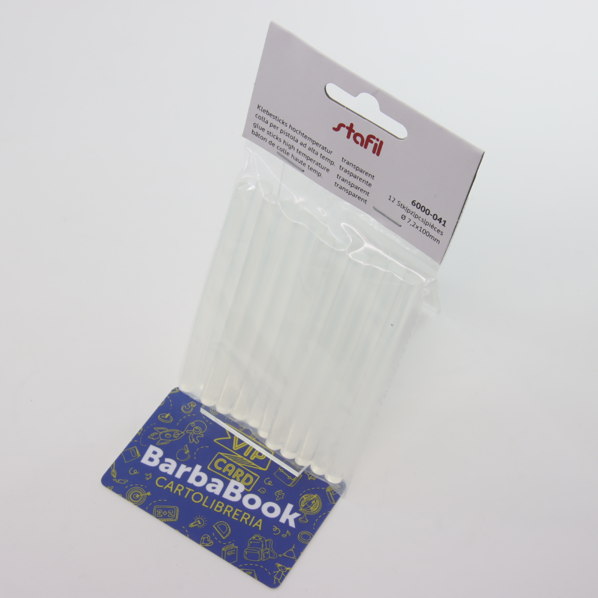 STICK COLLA PER PISTOLA A CALDO 6000-041 MM. 7,2 X 100 PZ.12
