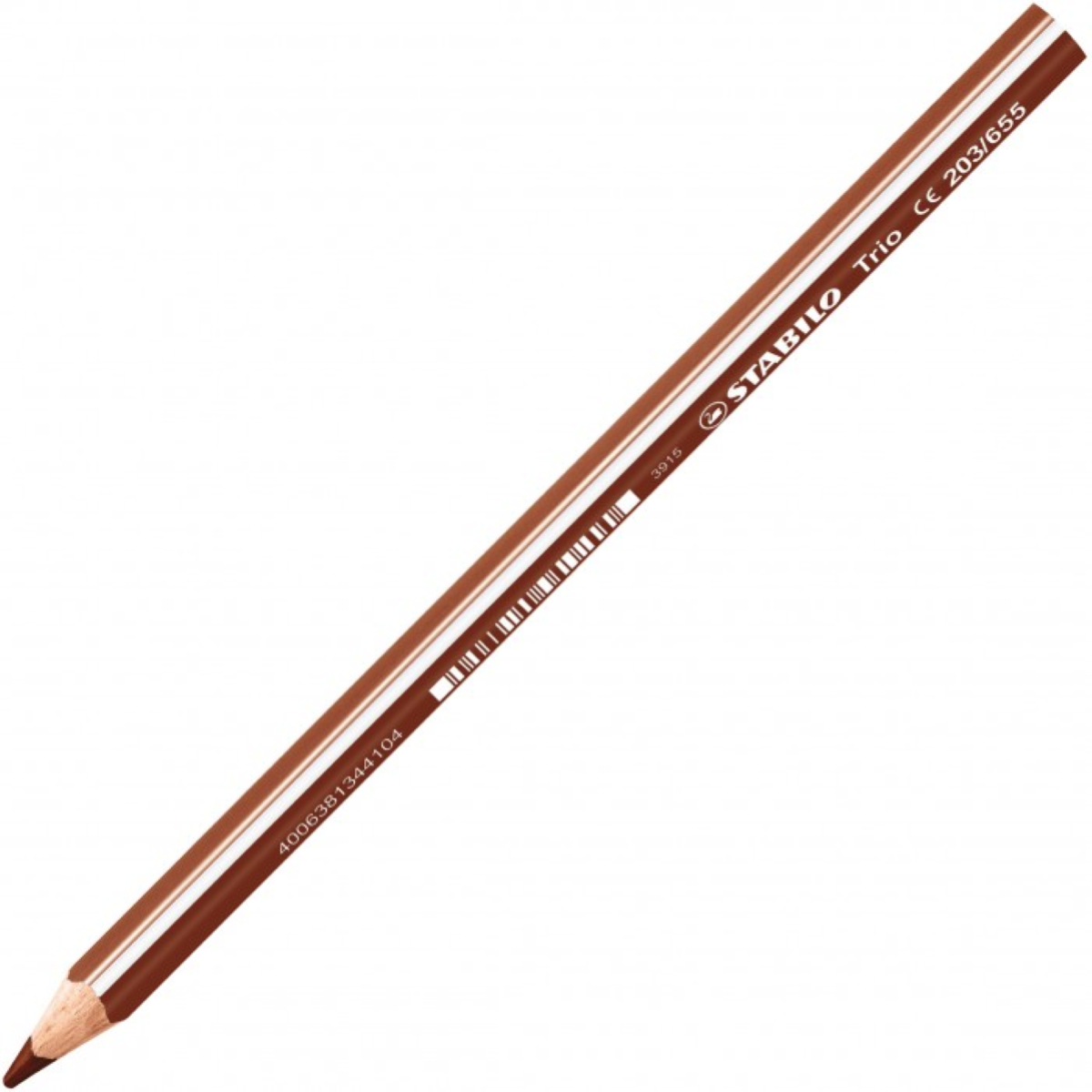 PASTELLO STABILO TRIO THICK 203/655 COLORE MARRONE CHIARO