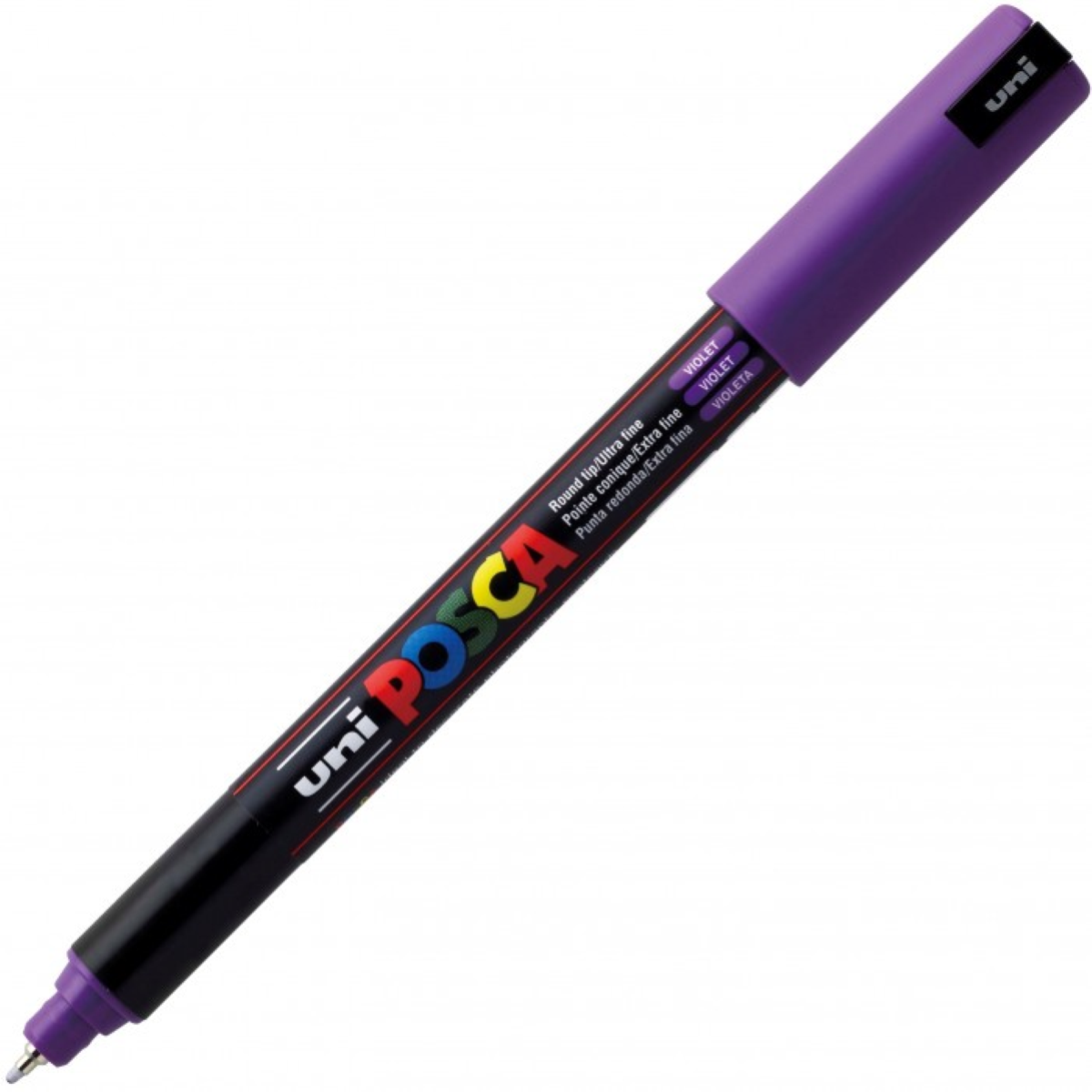 PENNARELLO UNI POSCA MM.0,7 PC1MR VIOLA 12