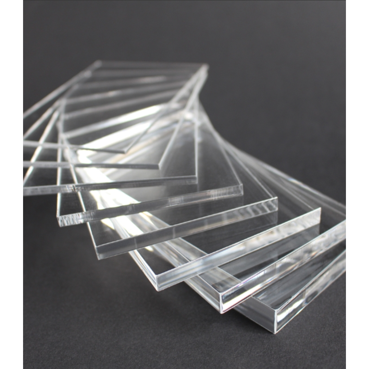 TAVOLETTA PLEXIGLASS ESTRUSO CM. 50 X 30 MM. 02 TRASPARENTE