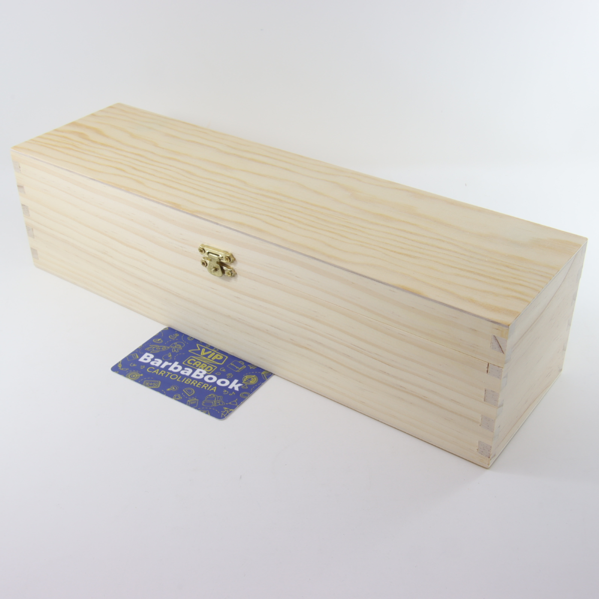 SCATOLA LEGNO MM. 355 X 9  X 10  PORTA BOTTIGLIE ART. 8630-41