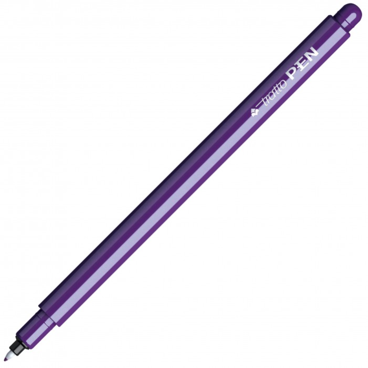 Penna Faber-Castell Broadpen 0.8mm - Punta Fine, Colori Viola E Rosa, Per Scuola E Ufficio - Foto 2