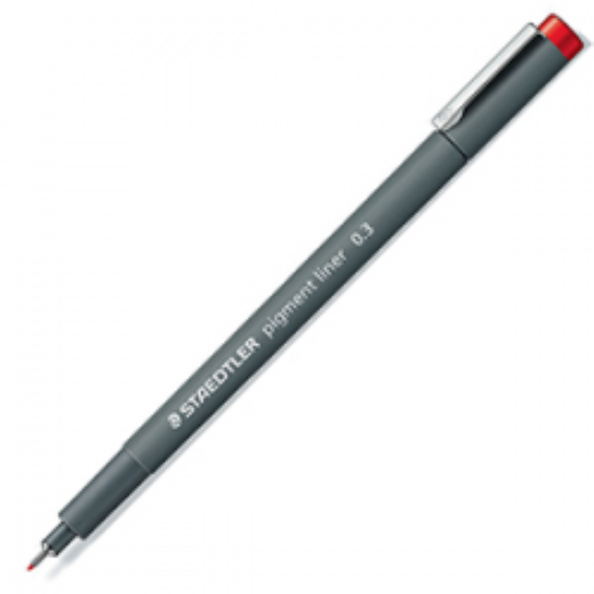 PIGMENT LINER ROSSO STAEDTLER 308 03-2 PUNTA 0,3 MM.