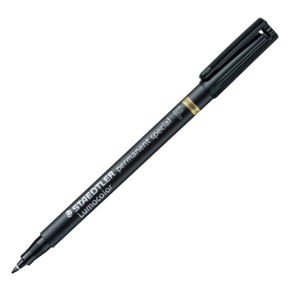 PENNARELLO LUMOCOLOR PUNTA F SPECIAL NERO STAEDTLER 319 F-9