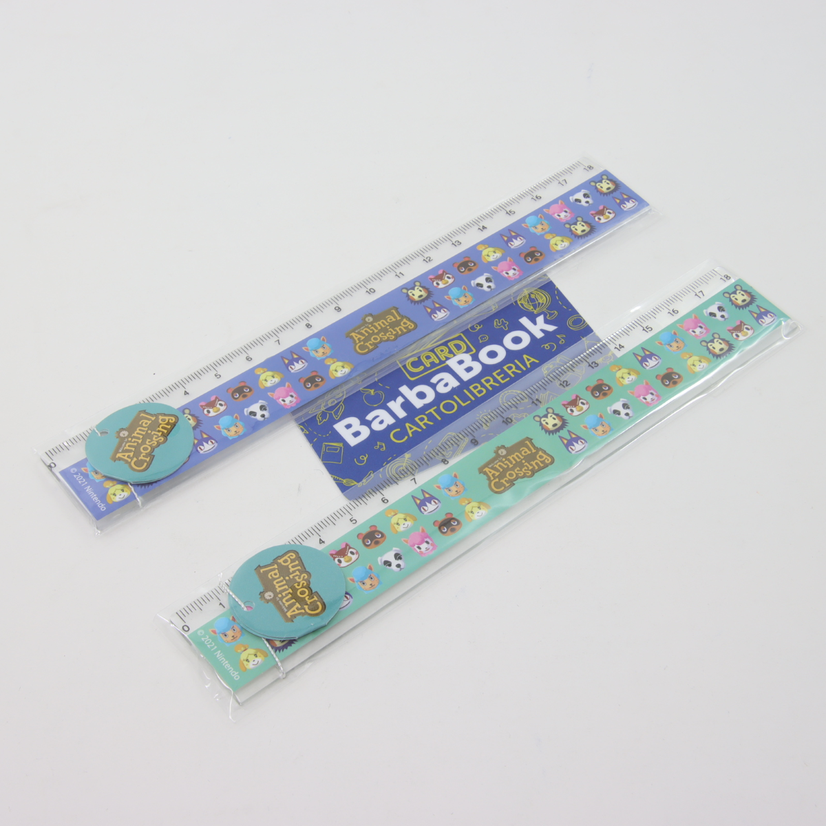 RIGHELLO PLASTICA CM.18 ANIMAL CROSSING ART. 651